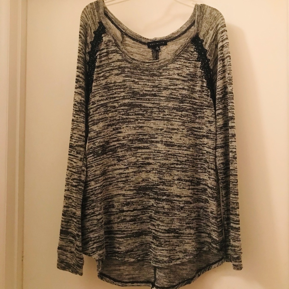 Mixed Media Blouse